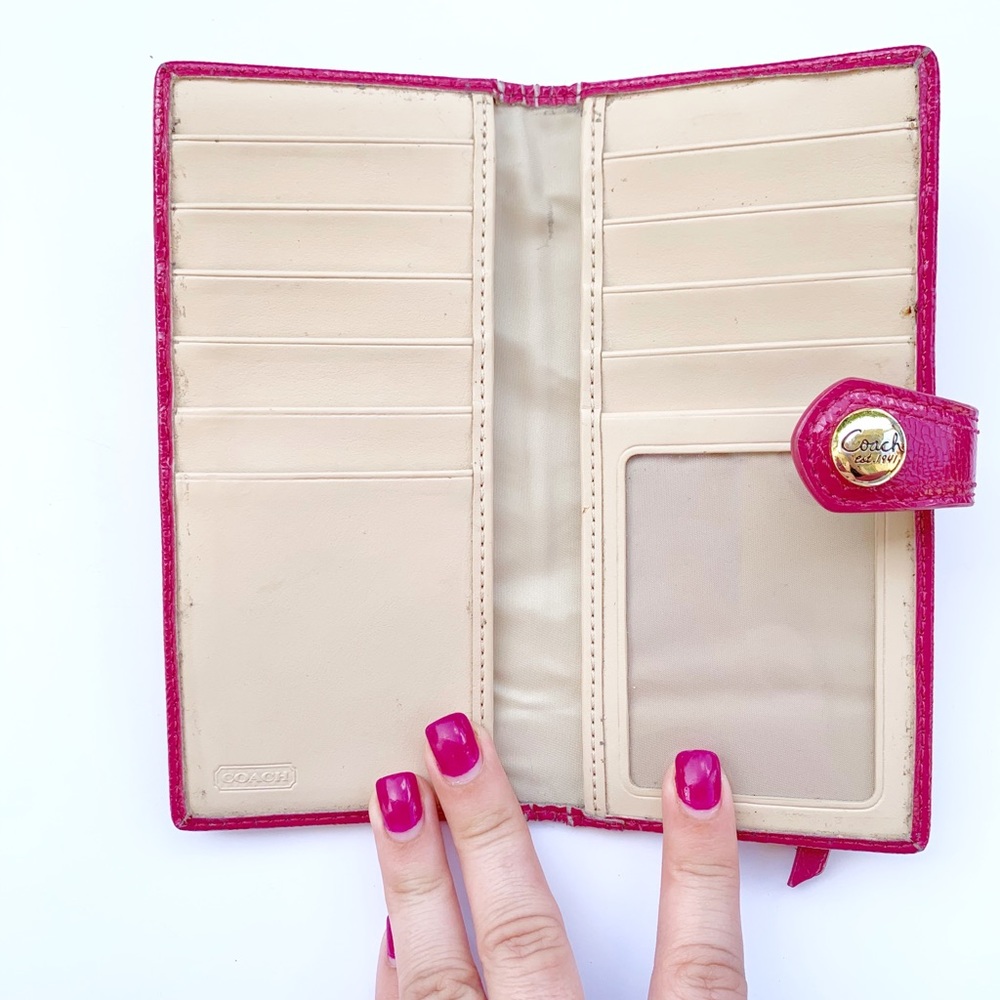 Coach Plaid Wallet - Picture 5 of 7